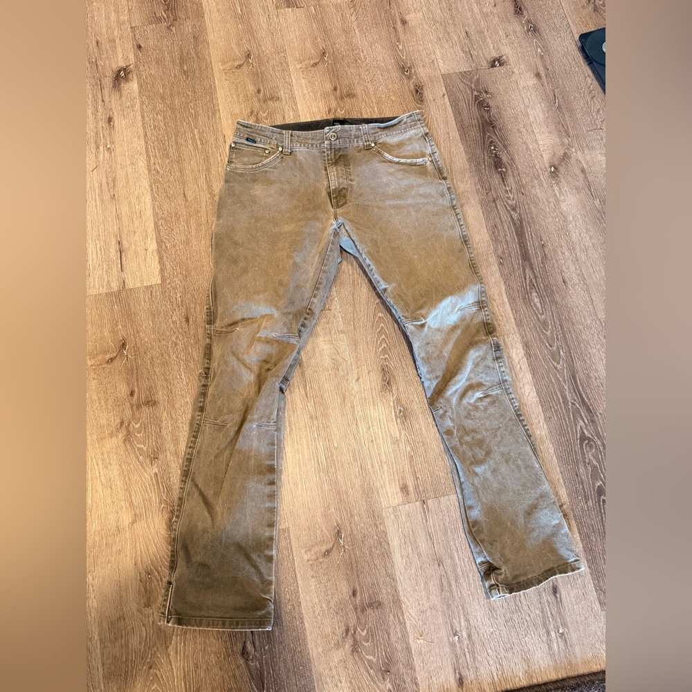 Kuhl Free Rydr Pants Patina OD Moss Green 34x34